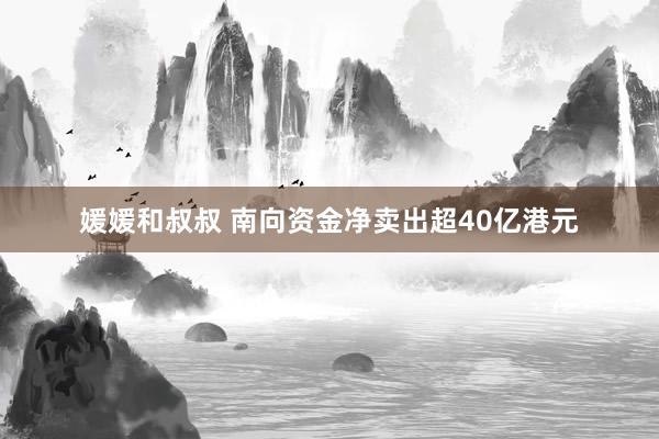 媛媛和叔叔 南向资金净卖出超40亿港元